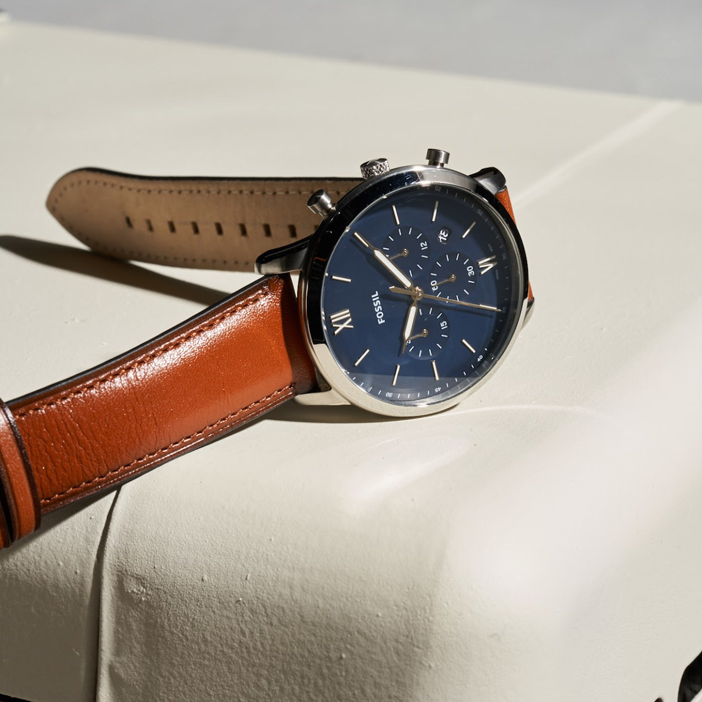 Fossil Neutra Chrono Brown Watch FS5453