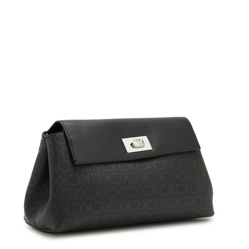 Calvin Klein Push Schwarze Schultertasche K60K6121430GJ-zoom-