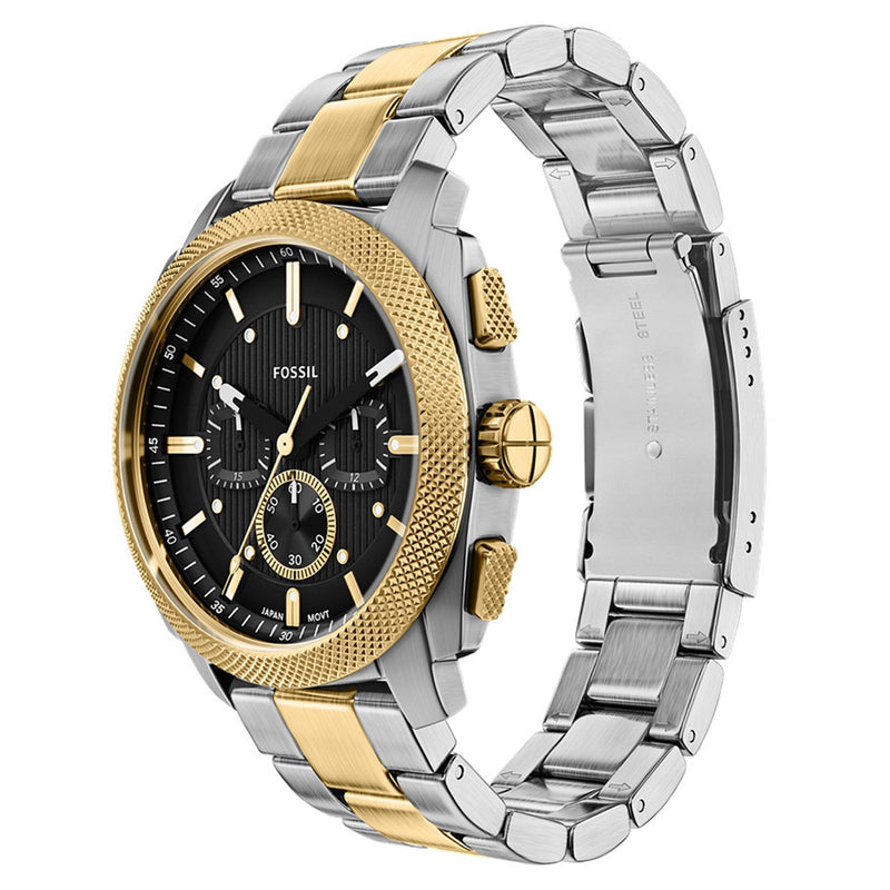 Fossil Machine Round Black Dial Watch FS6159-zoom-