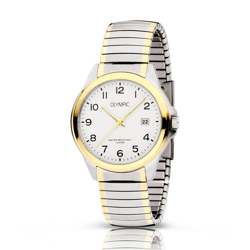 Olympic Charlie herren Uhr Silber OL26HSS310B-zoom-