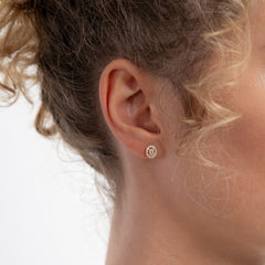 Isabel Bernard Le Marais Anne 14 Karat Gold Earrings IB360292