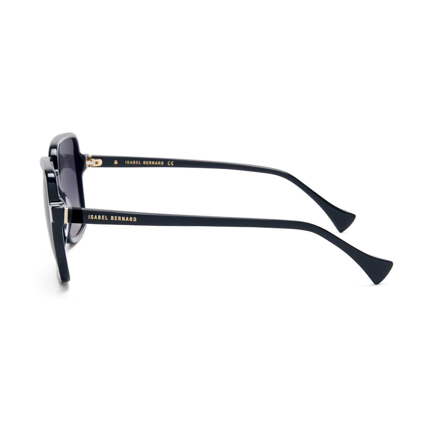 Isabel Bernard La Villette Rene Black Vierkante Sunglasses IB400000-01-01