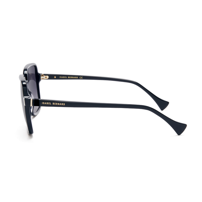 Isabel Bernard La Villette Rene Schwarz Quadratisch Sonnenbrille IB400000-01-01-zoom-