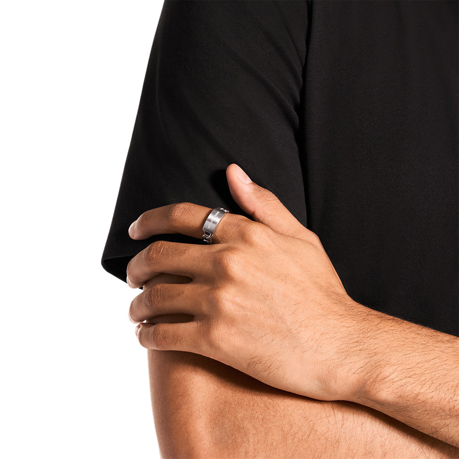 Emporio Armani Stainless Steel Men's Ring EGS3305040-11