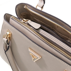 Guess Noelle II Taupe Luxury Satchel HWZG96-72070-TAU