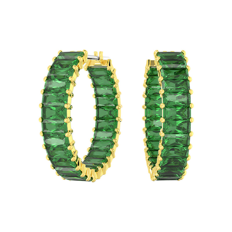 Swarovski Matrix Goldfarbene Ohrringe 5658651-zoom-