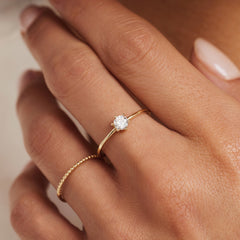 Isabel Bernard Rivoli Zélie 14 Karaat Gouden Ring IB330097-54