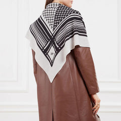 Lala Berlin Black Cashmere Scarf 2001-A0386494