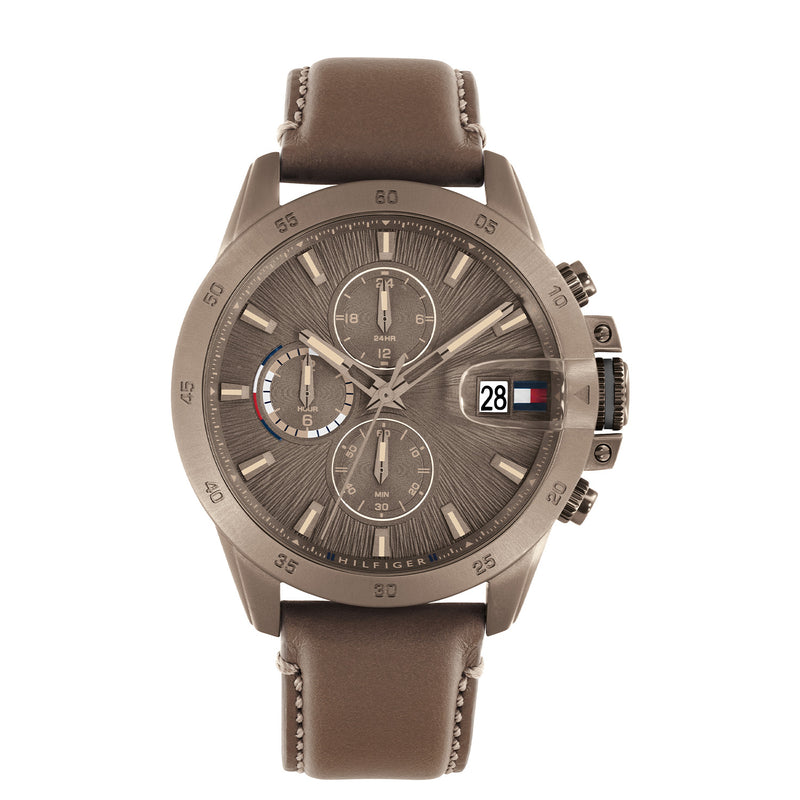 Tommy Hilfiger Jameson Braune Herrenuhr TH1792196-zoom-