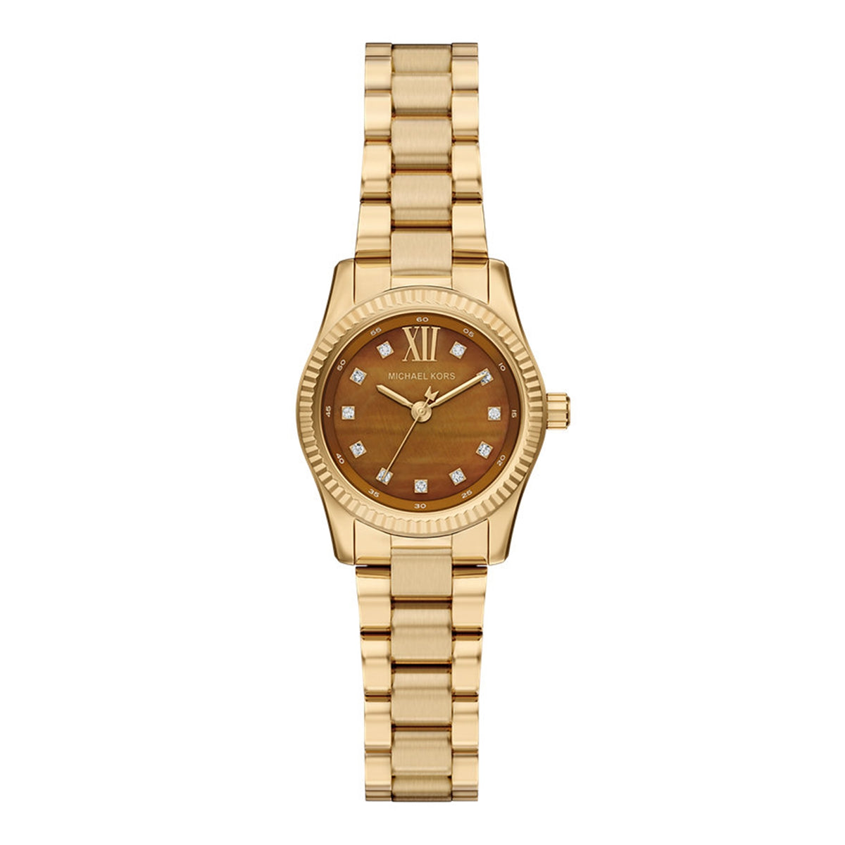 Michael Kors Lexington Round Brown Dial Watch MK7578
