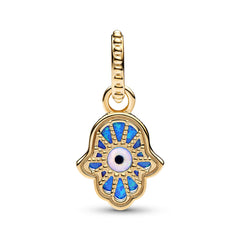 Pandora Moments Hamsa Hand Charm 762699C01with14 Carat Gold Plating