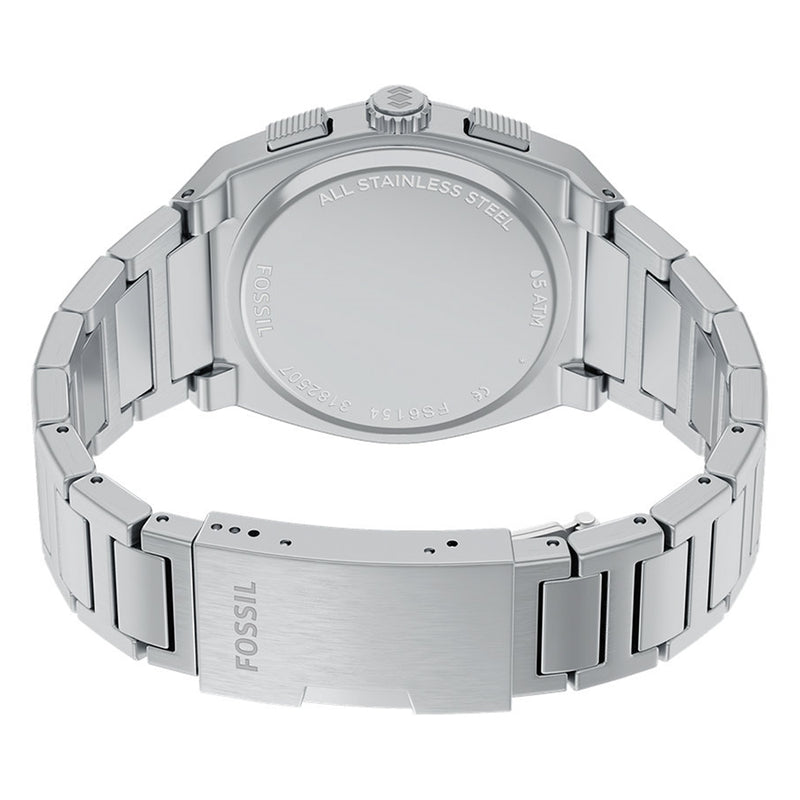 Fossil Everett Round Blue Dial Watch FS6154-zoom-