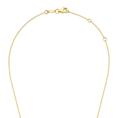 Isabel Bernard De la Paix Amore 14 Karat gold necklace with diamond 0.02 carat IBD350028