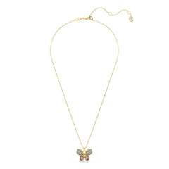 Swarovski Idylli Multi Coloured Butterfly Necklace 5709950