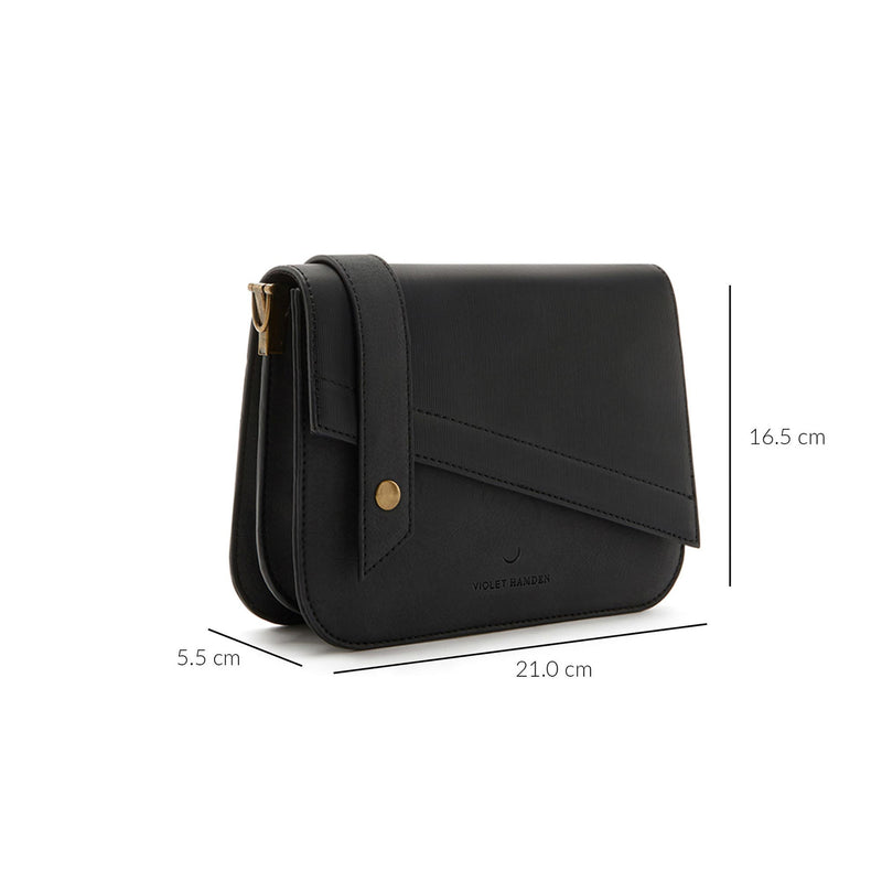 Violet Hamden Essential Bag Schwarze Umhängetasche VH22017-zoom-