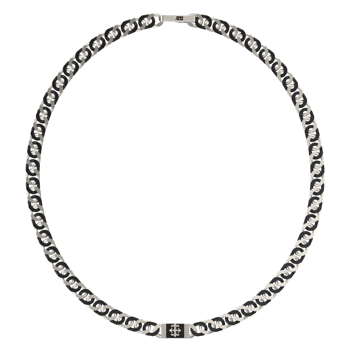 Guess Rebel Moon Silver Necklace JUMN05060JWSTBKT-U