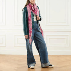 Lala Berlin Pink Lightweight Scarf 2001-A0533927