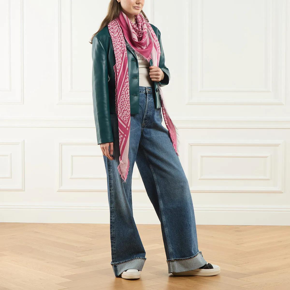 Lala Berlin Pink Lightweight Scarf 2001-A0533927