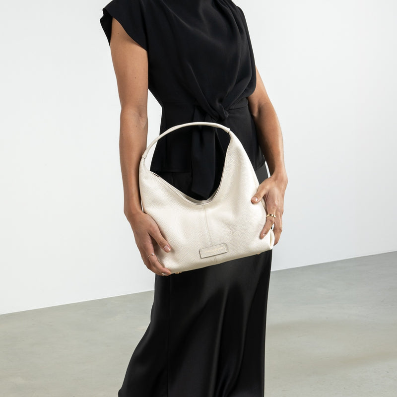 Isabel Bernard Honoré Grace Mini cremefarbene Leder-Handtasche aus Kalbsleder IB21132-070-zoom-