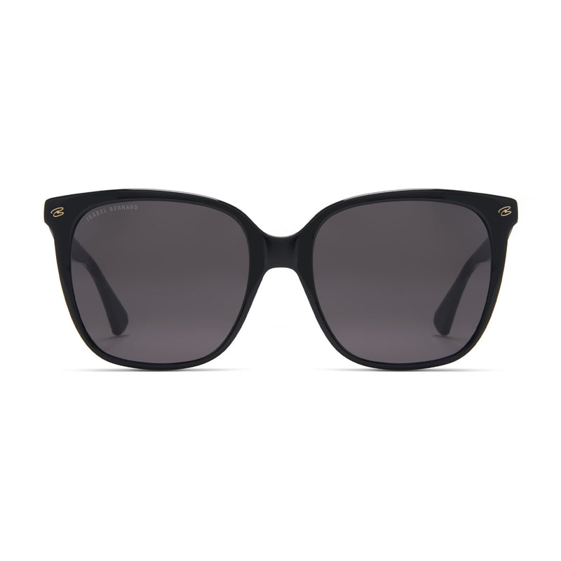 Isabel Bernard La Villette Raison Schwarz Quadratisch Sonnenbrille IB400007-01-01-zoom-