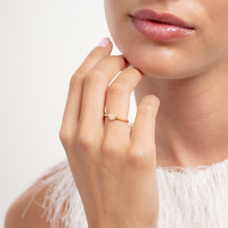 Isabel Bernard Le Marais Adeline 14 Karat Gold Ring IB330113-48-zoom-