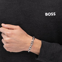 Hugo Boss BOSS Silver Chain Bracelet HBJ1580727M