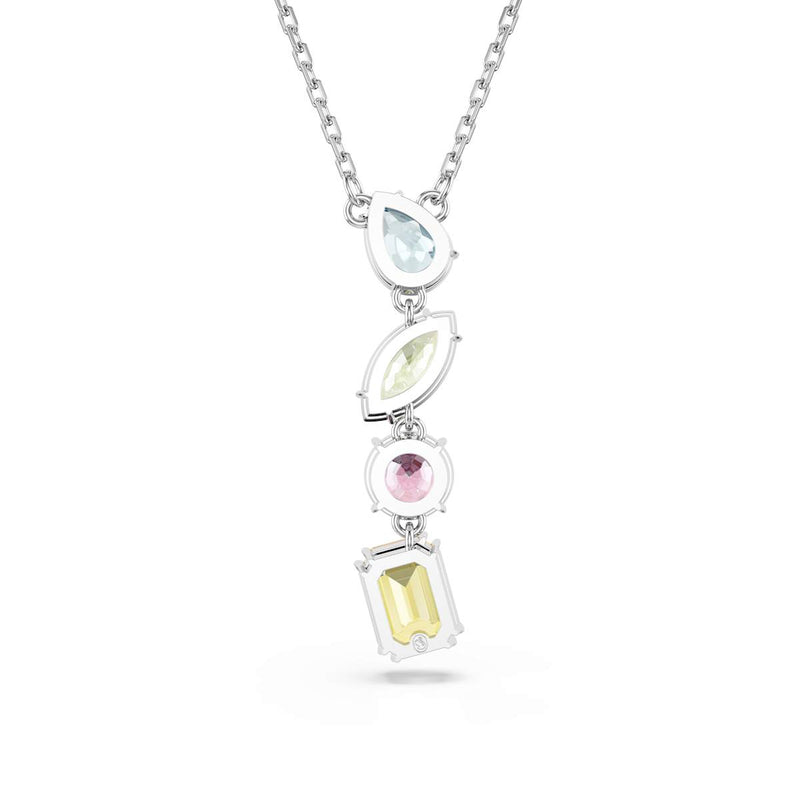 Swarovski Gema Silver Coloured Necklace 5692421-zoom-