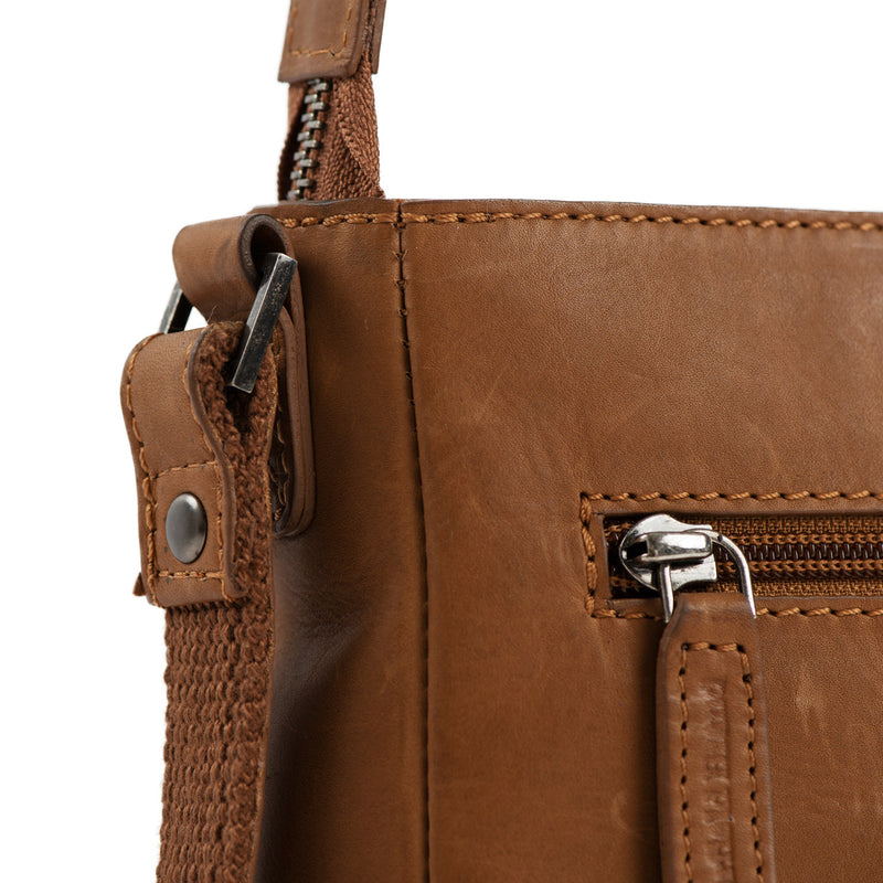 The Chesterfield Brand Mumbai damen Schultertasche Kognak C48.117231-zoom-