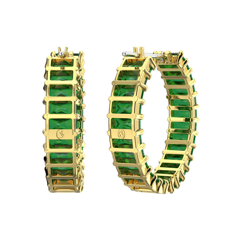 Swarovski Matrix Goldfarbene Ohrringe 5658651-zoom-