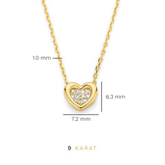 Beloro Jewels Monte Napoleone Gionna 9 carat gold Necklace BO340038