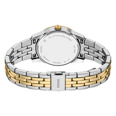 Fossil Scarlette Round Black Dial Watch ES5458