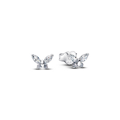 Pandora Timeless 925 Sterling Silver Butterfly Stud Earrings 294263C01
