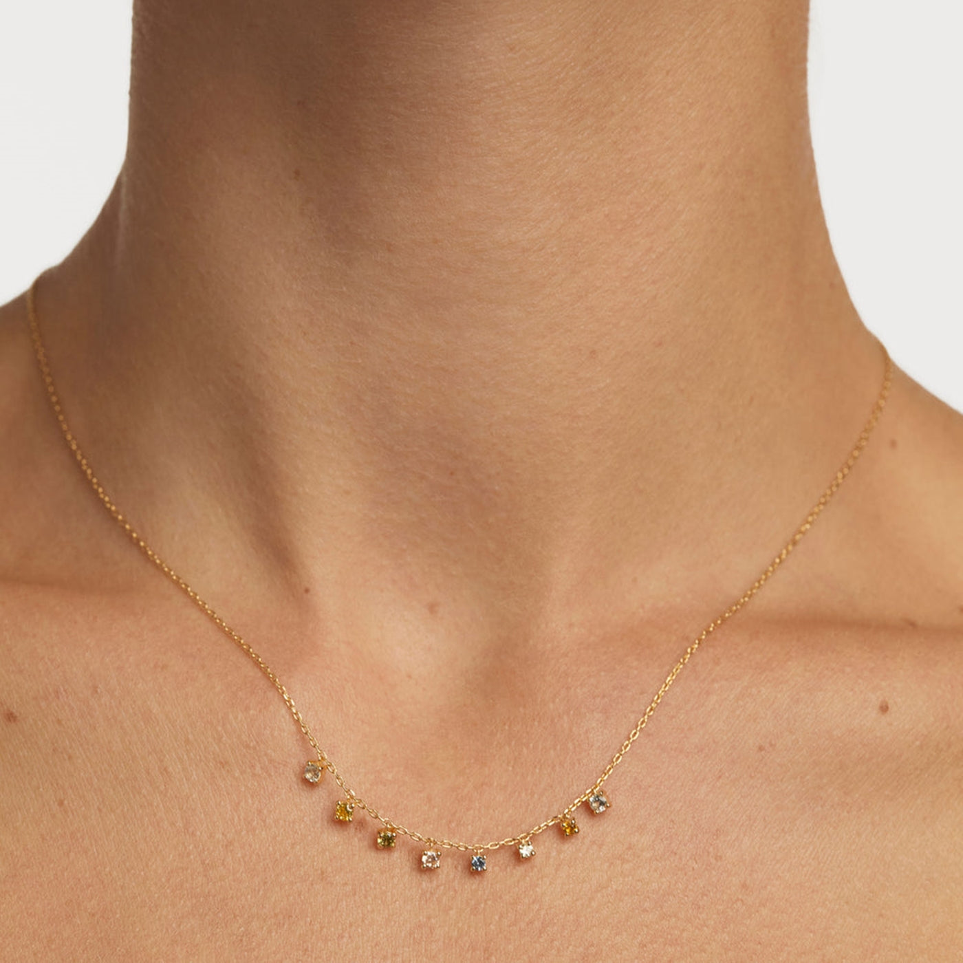 P D Paola Color 18 karat gold plated Necklace CO01-839-U