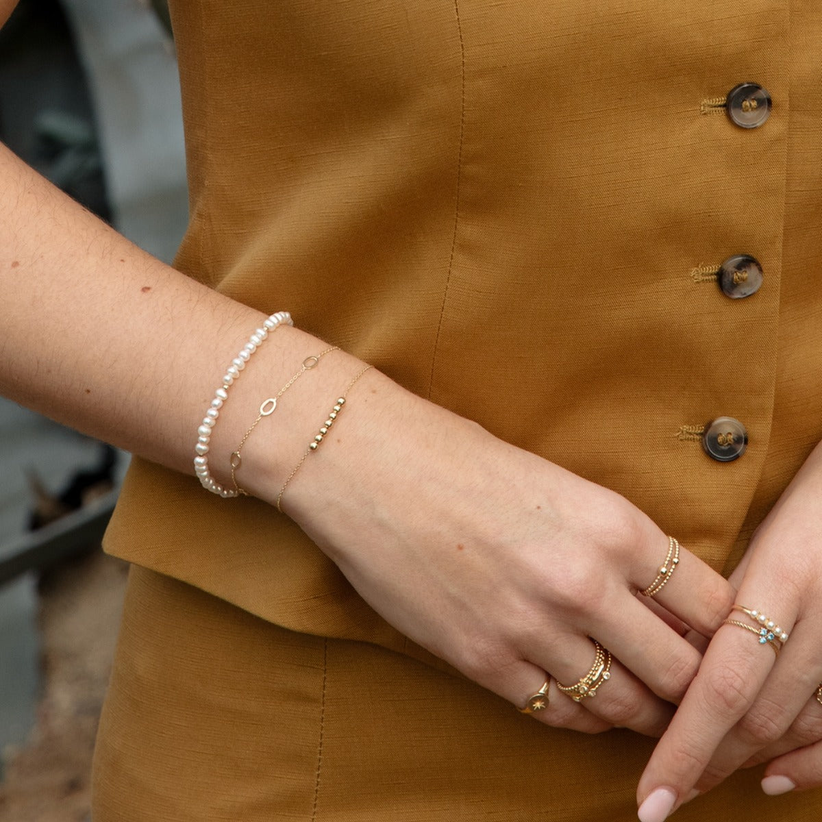 Jackie Gold 14 karat gold Bracelet JKB24.408