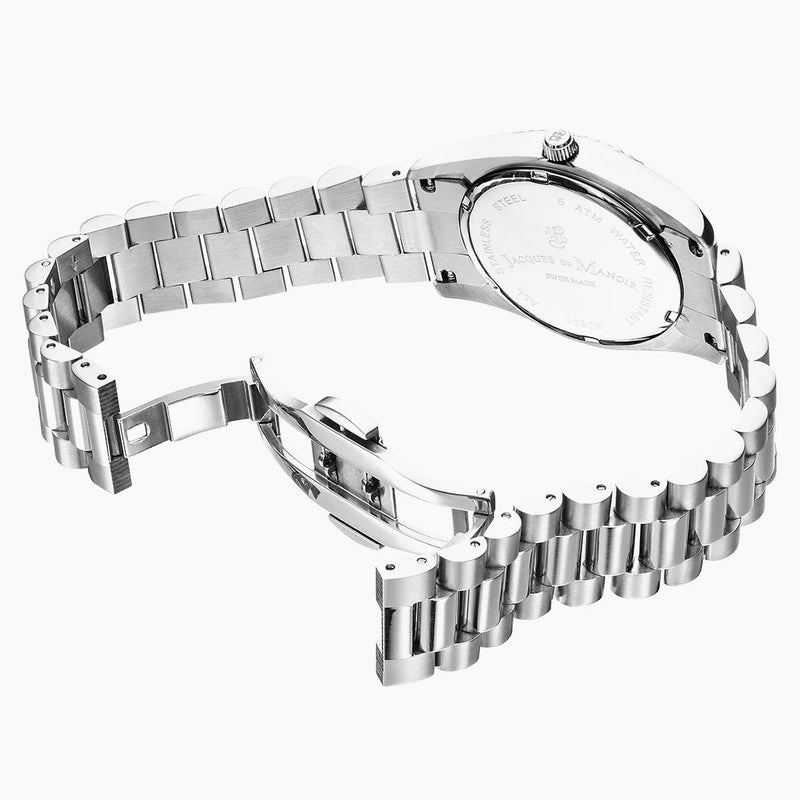 Jacques du Manoir Inspiration Business herren Uhr Silber JWN01702-zoom-