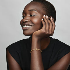 Pandora Moments Studded Clip Charm 762716C00with14 Carat Gold Plating