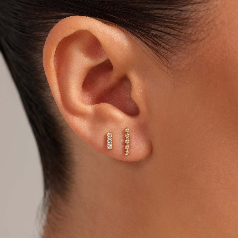 Beloro Jewels La Rinascente Elena 9 Karat Gold Ohrstecker BO360113-zoom-