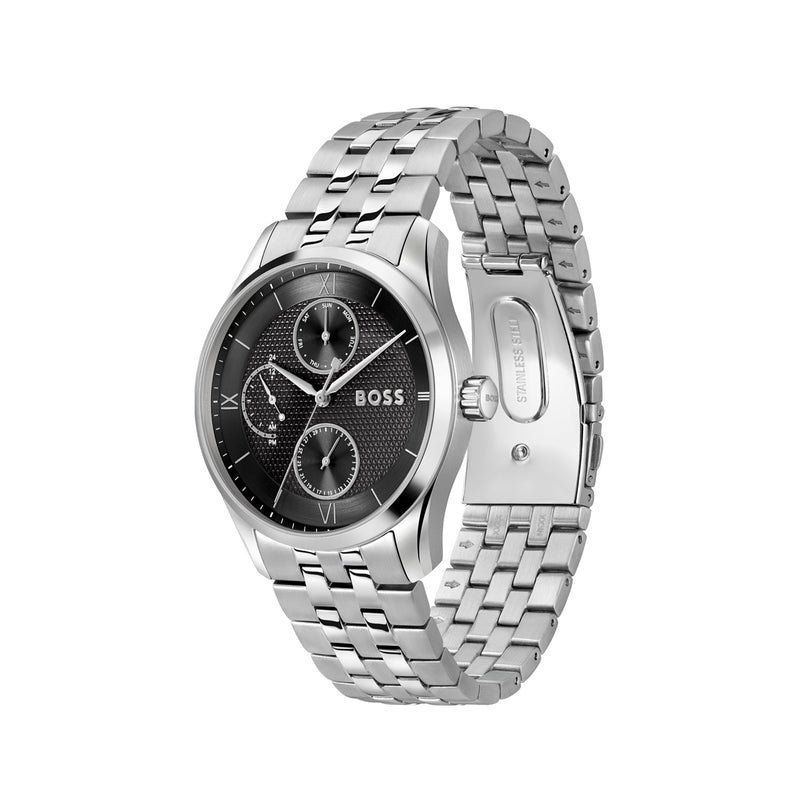 Hugo Boss Principle Master Silberne Herrenuhr HB1514274-zoom-
