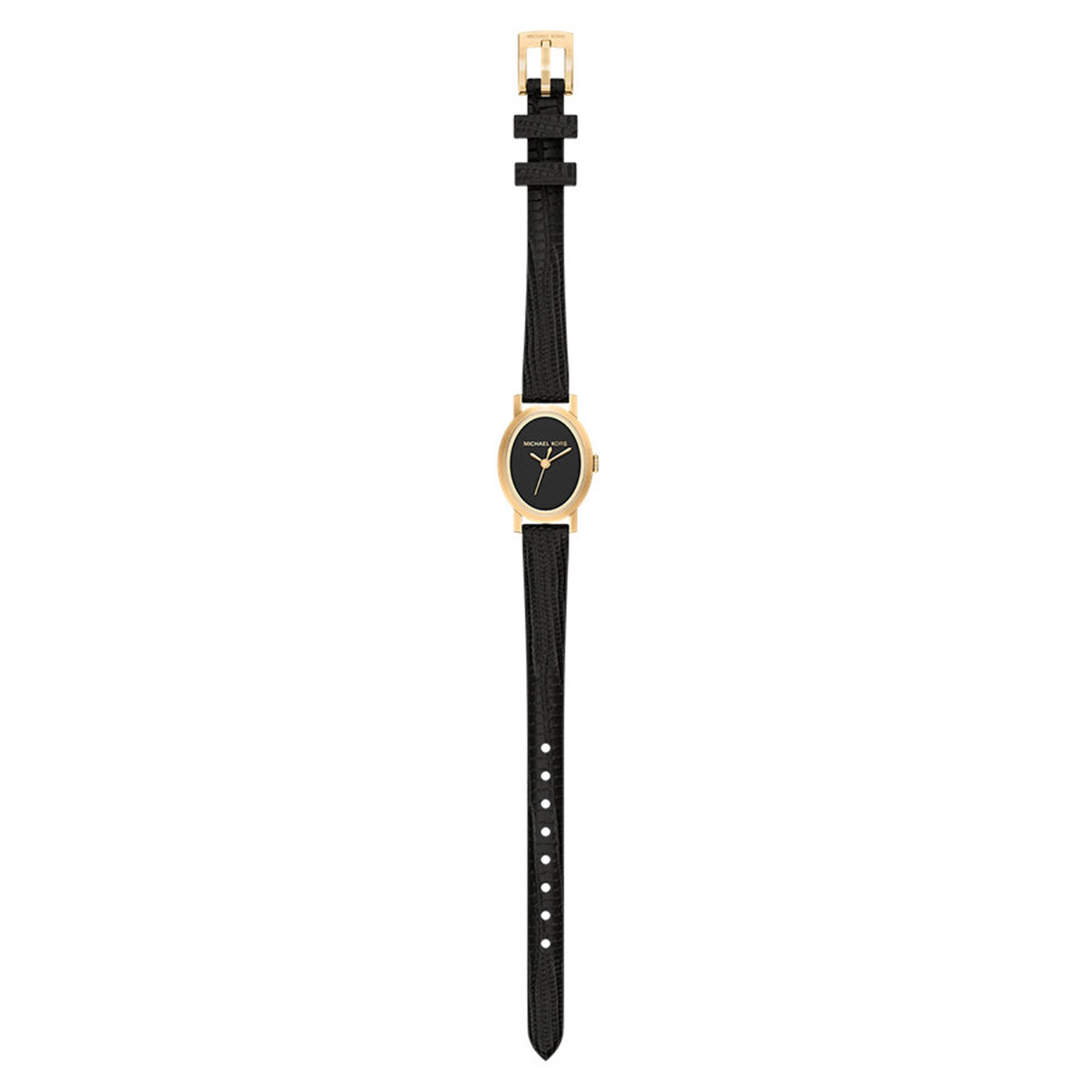 Michael Kors Maude Oval Black Dial Watch MK7585