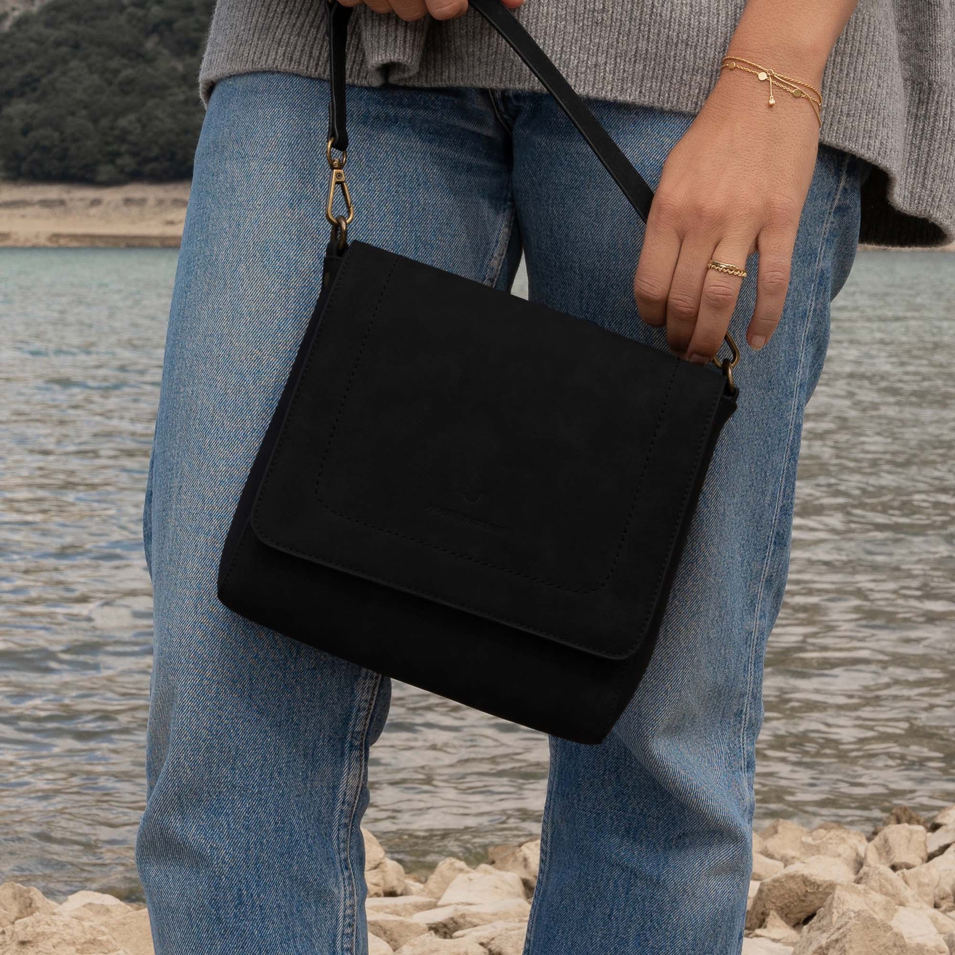 Violet Hamden My Daily Black Crossbody bag VH22022