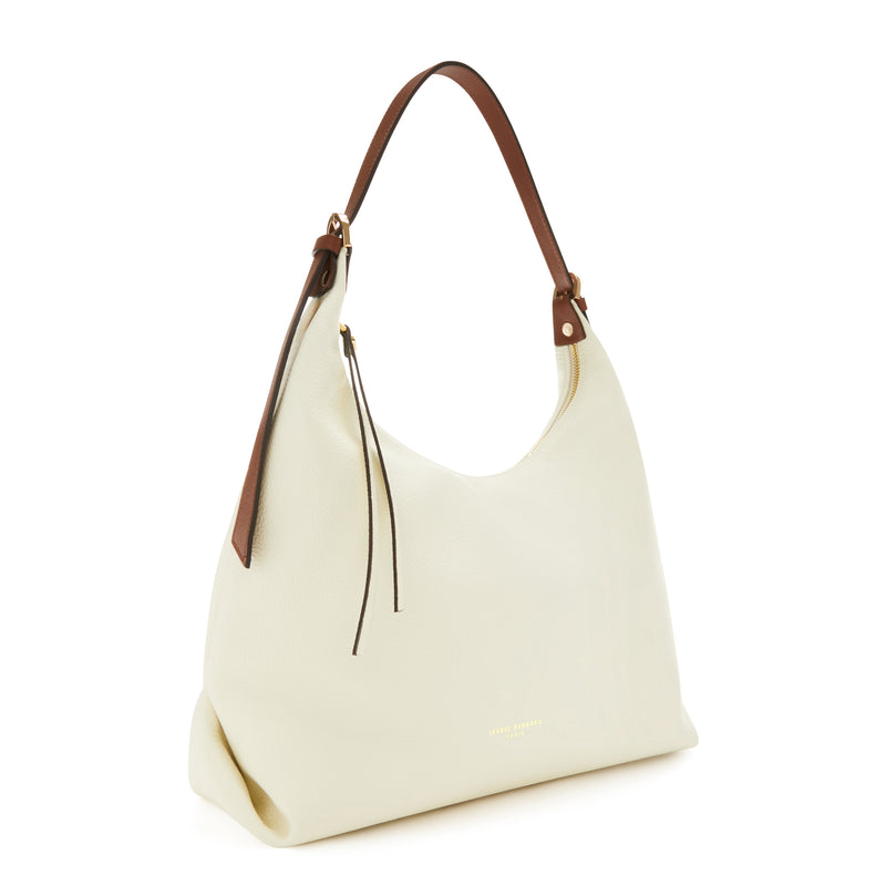 Isabel Bernard Honoré Muriel Creme Kalbsleder Umhängetasche IB25075-070-zoom-