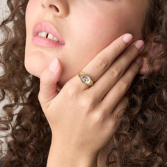 Fossil Sadie Stainless Steel Ring JF048967107