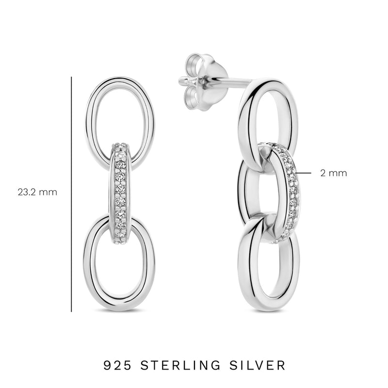 Parte Di Me Bibbiena Poppi Clara 925 Sterling Silber Ohrhänger PDM36191-zoom-