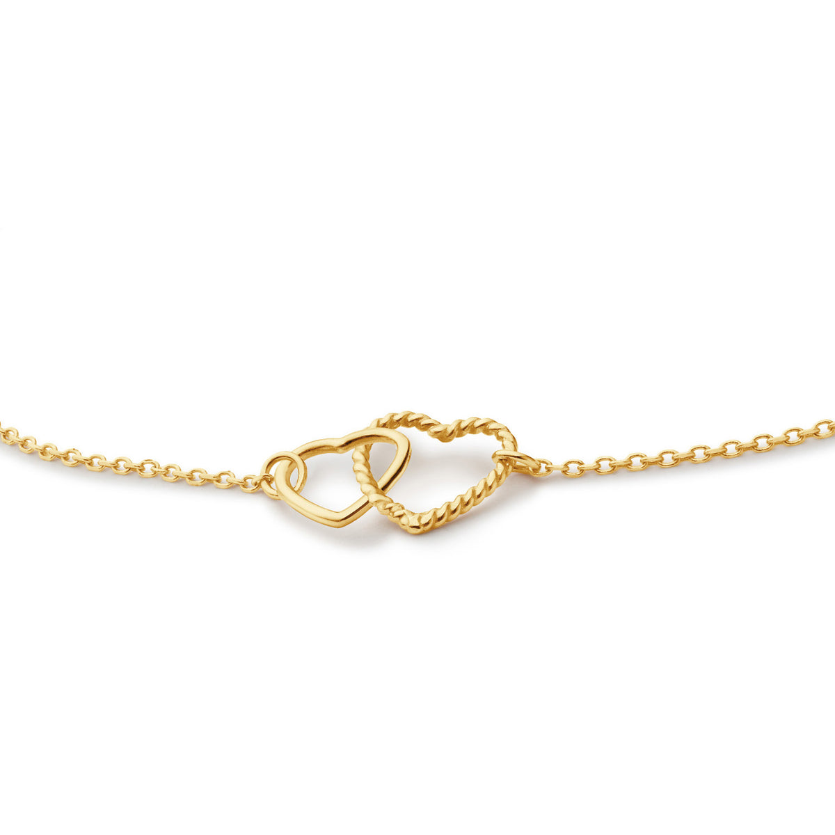 Jackie Gold Connected Love 14 Karat Gold Necklace JKN25.559