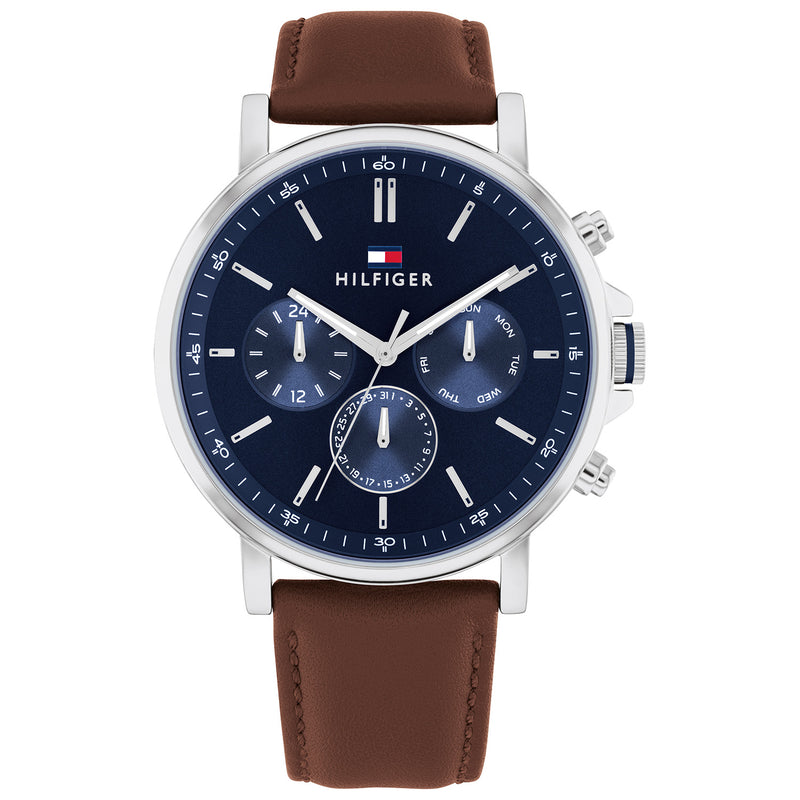 Tommy Hilfiger TYSON Blauw Heren Horloge TH1710585-zoom-