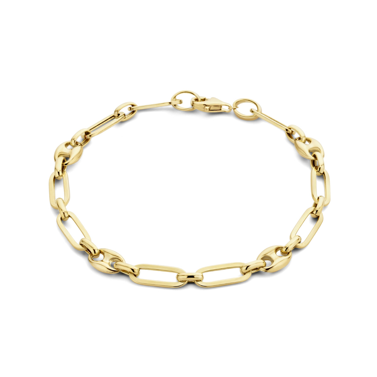 Isabel Bernard Aidee Demie 14 Carat Golden Chain bracelet IB320095