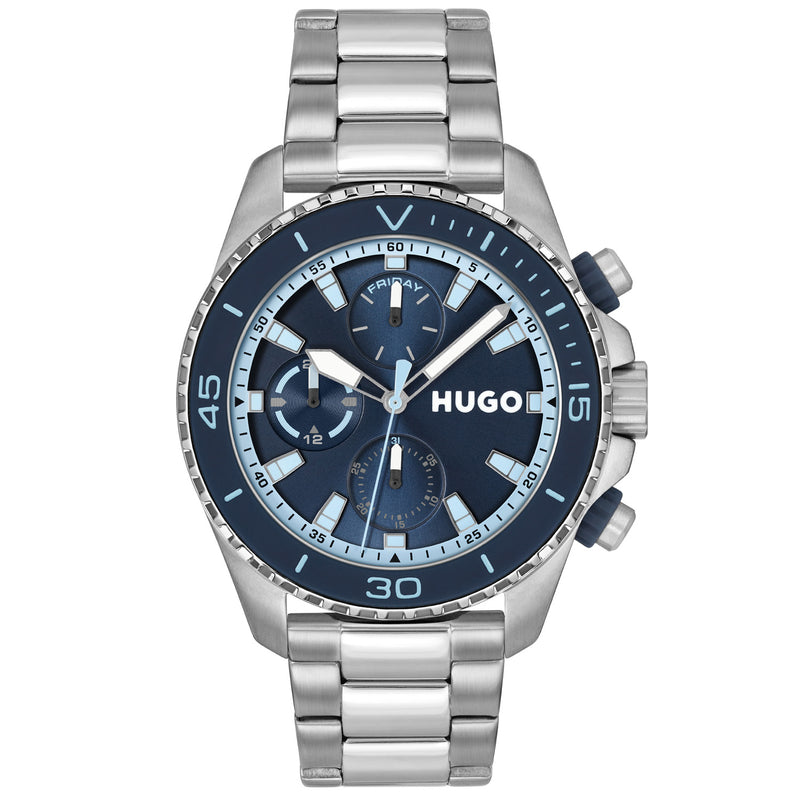 Hugo Boss #DIVE Silberne Herrenuhr HU1530429-zoom-