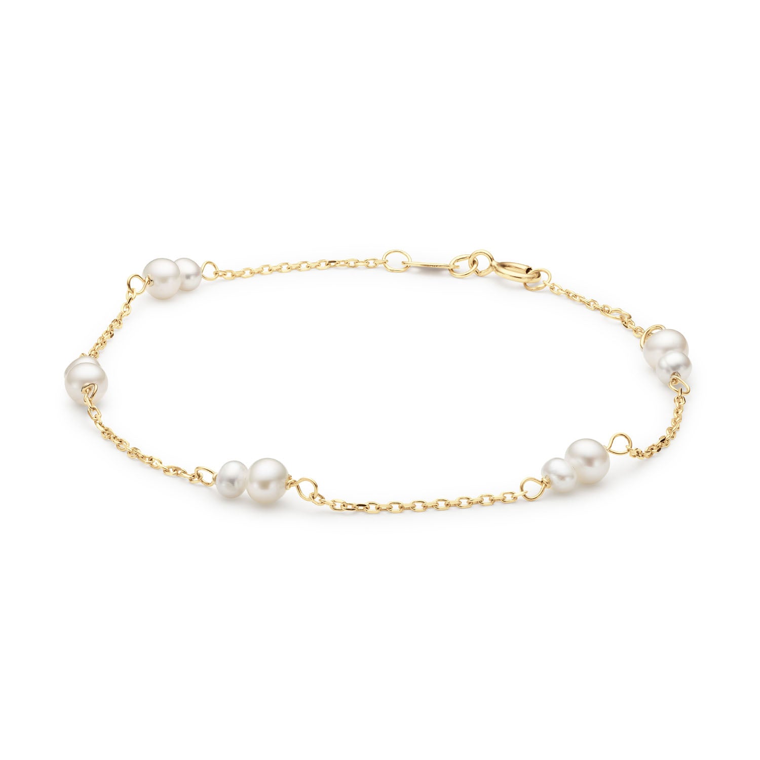 Jackie Gold Monte Carlo Pearl 14 Karat Gold Bracelet 585 JKB25.506