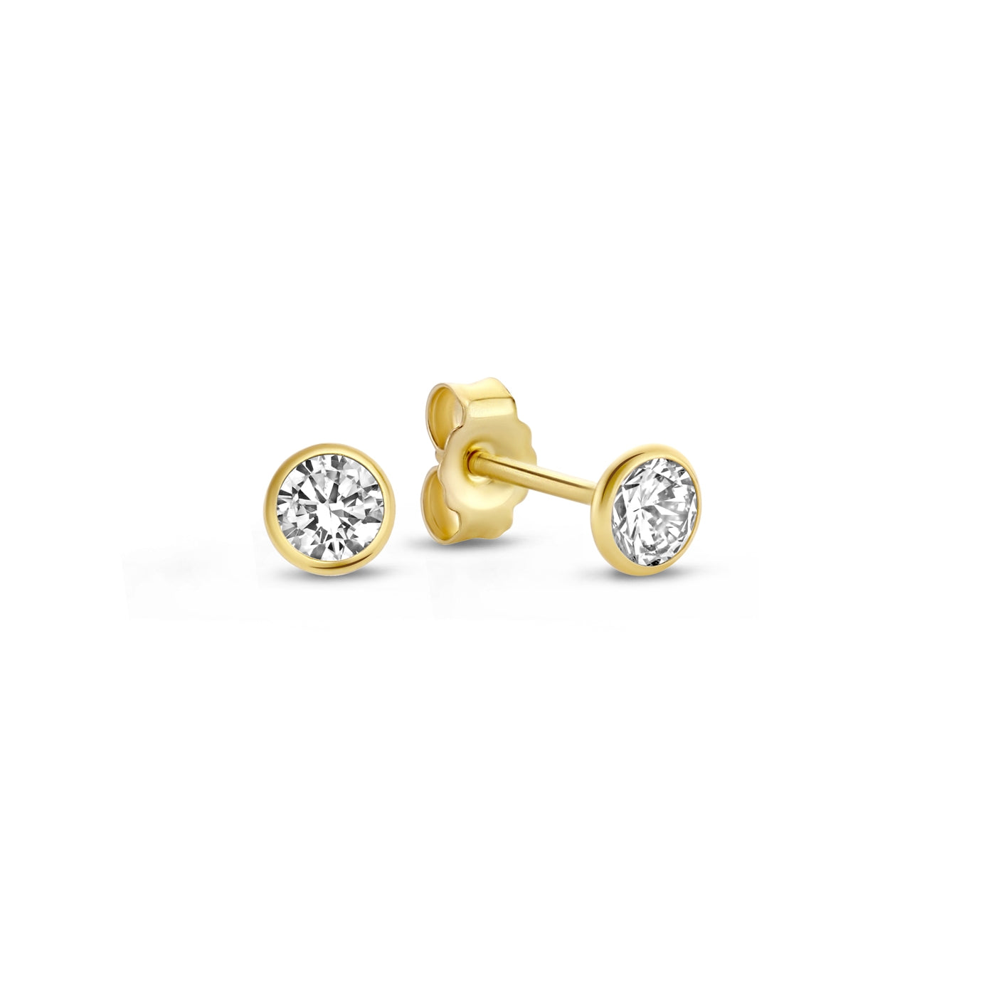 Isabel Bernard Rivoli Juliette 14 Carat Golden Earstuds IB360195