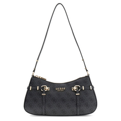 Guess Leona Coal Logo Shoulder Bag HWSG99-17180-CLO